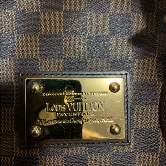 SOLD Louis Vuitton Damier Ebene Tote Bag - Picture 6 of 11